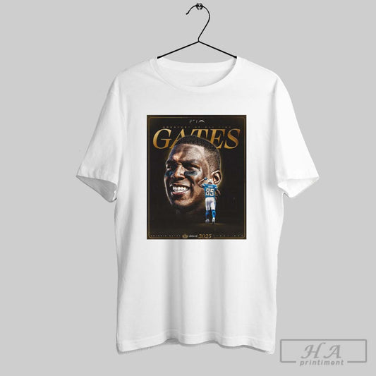 Antonio Gates Los Angeles Chargers Greatest Of All Time Nfl Hall Of Fame Class Of 2025 Poster T Shirt