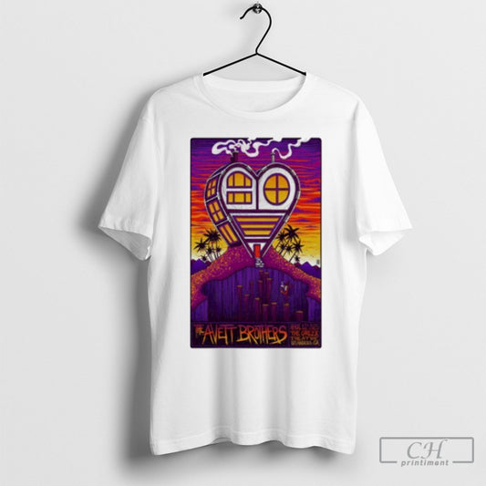 Apr 12 2025 Show The Avett Brothers Los Angeles Ca Poster Tee Shirt Sweatshirt