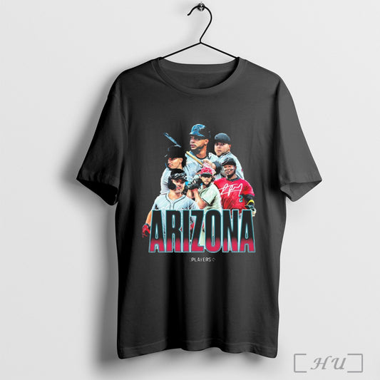 Arizona Diamondbacks Mlb Baseball Players Signatures Series 2025 T Shirt Sweatshirt
