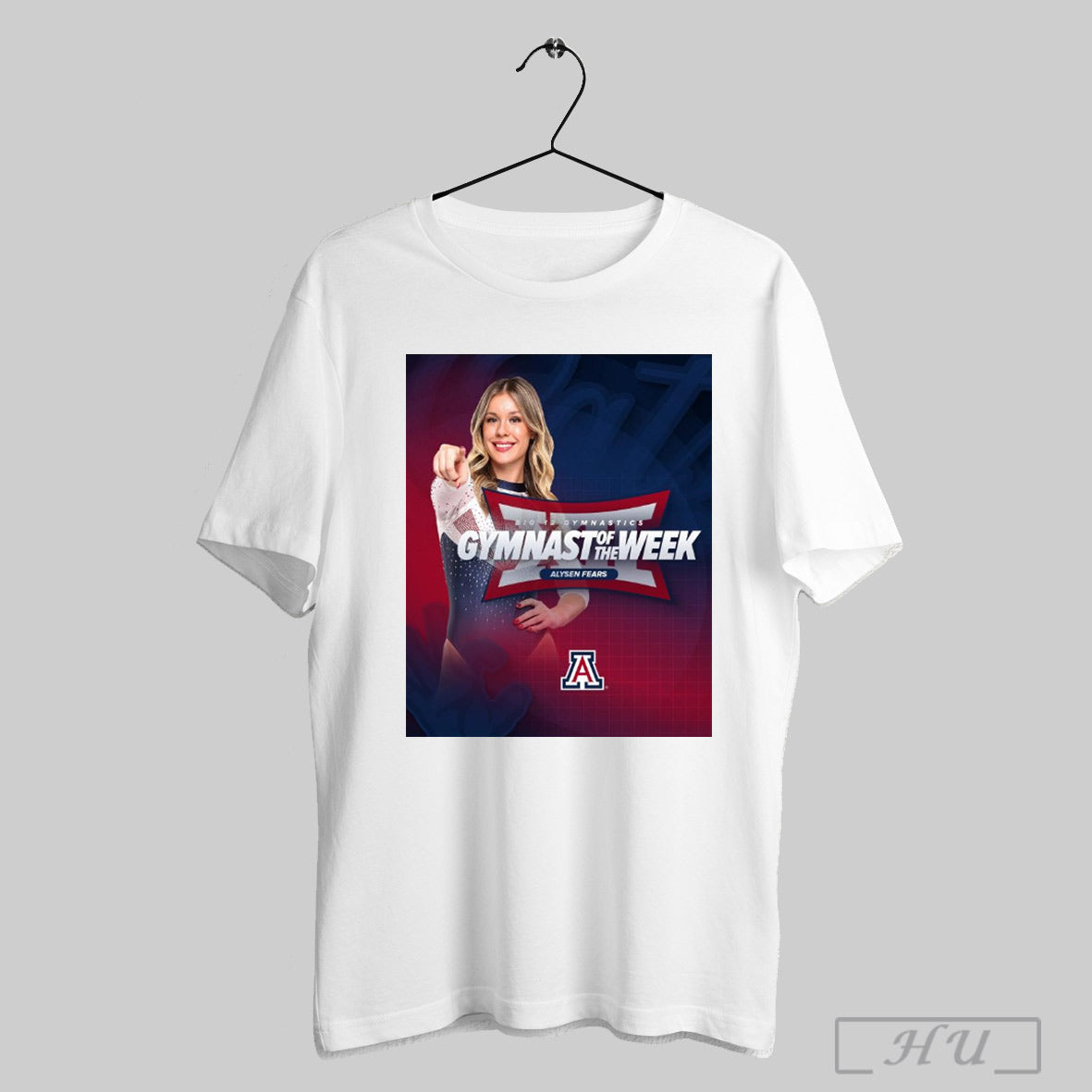Arizona Gymnastics Alysen Fears Big 12 Gymnastics Gymnast Of The Week Poster T Shirt Sweatshirt