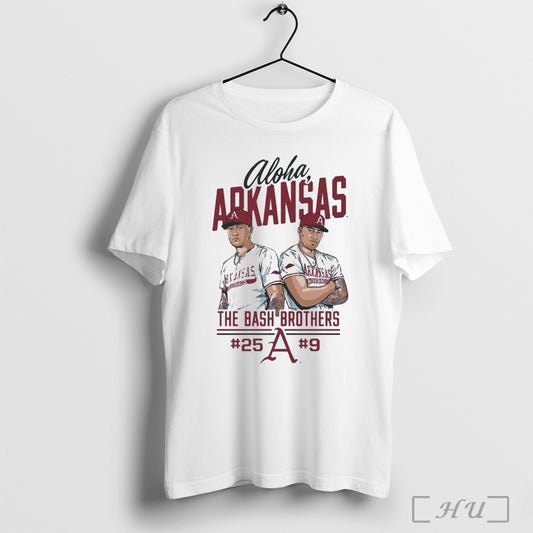 Arkansas Razorbacks Baseball Aloy Arkansas The Bash Brothers Ncaa 2025 T Shirt Sweatshirt