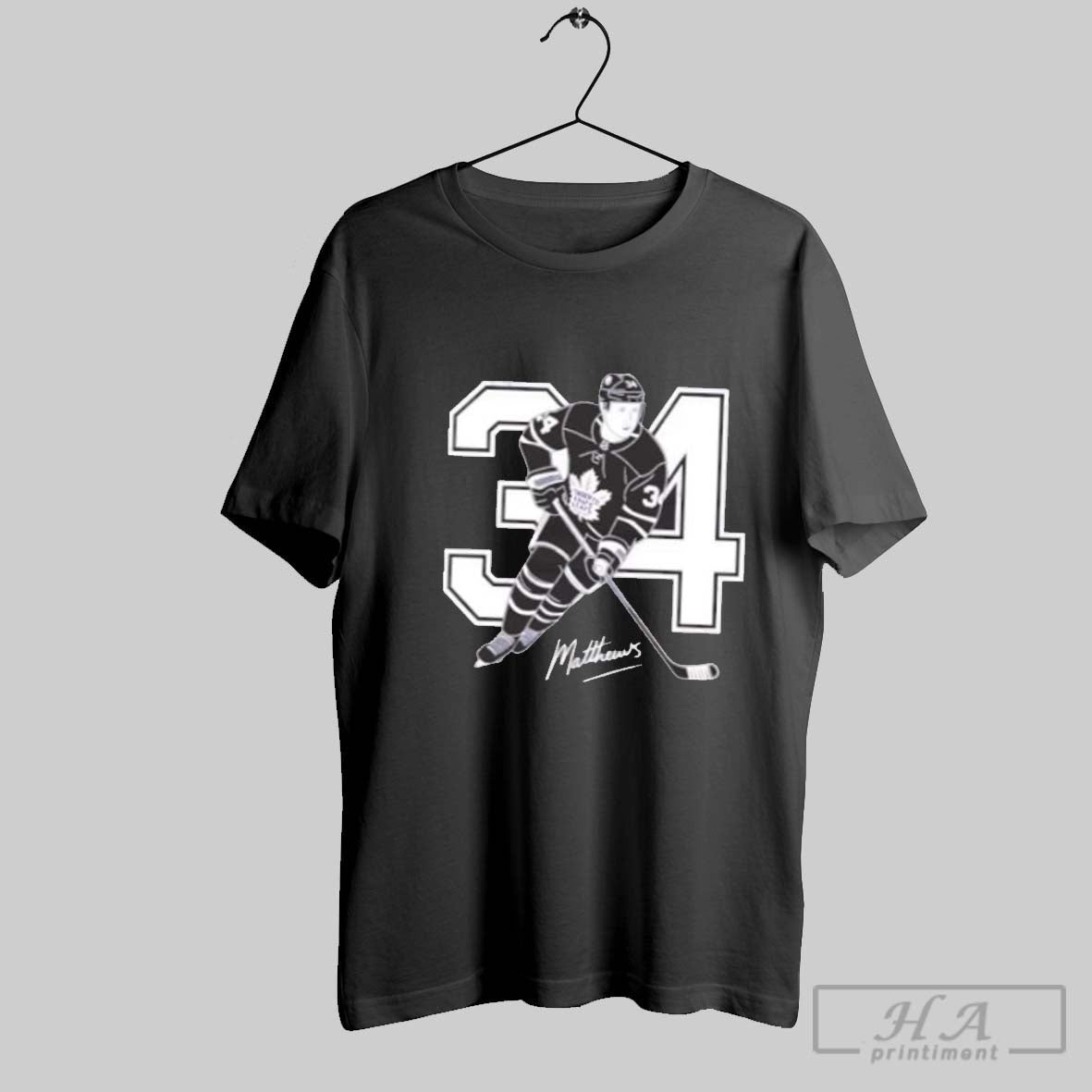 Auston Matthews 34 American Professional Ice Hockey Centre And Captain T Shirt