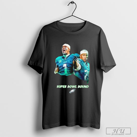 Awesome Super Bowl Bound Jalen Hurts And Saquon Barkley T Shirt Sweatshirt Poster