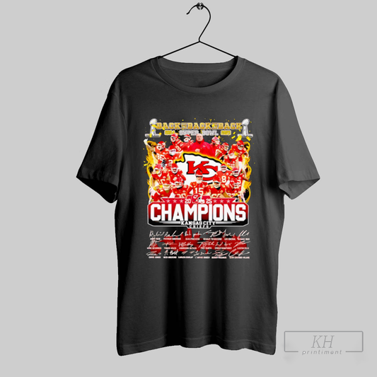Back To Back To Back 2024 2025 Super Bowl Champions Kansas City Chiefs Signatures Shirt T Shirt Sweatshirt Cutom Poster Coffee Mugs Ornaments