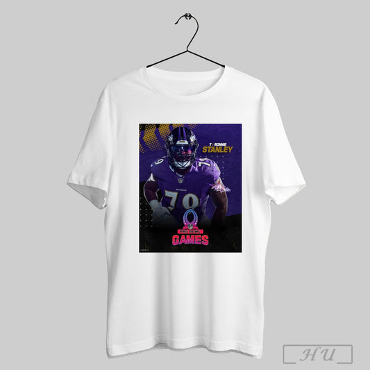 Baltimore Ravens Ronnie Stanley T Nfl Pro Bowl Games Ronnie Is Replacing Laremy Tunsil Poster T Shirt Sweatshirt Poster