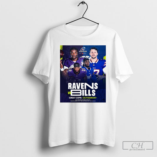 Baltimore Ravens Vs Buffalo Bills Nfl Divisional Sunday It Doesnt Get Better Than This Poster Shirts