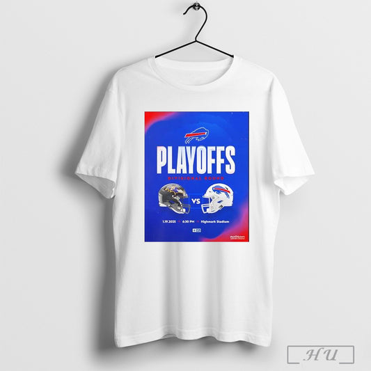 Baltimore Ravens Vs Buffalo Bills Playoffs Divisional Round Poster Shirt