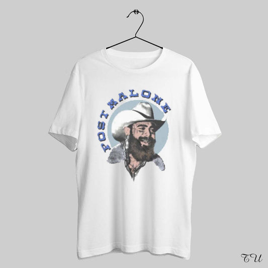 Best Official Post Malone Coachella 2025 Cowboy Hat Photo T Shirts