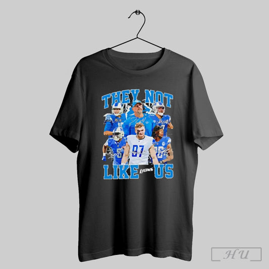 Best They Not Like Lions Us Signatures 2025 T Shirt Sweatshirt Cutom Poster
