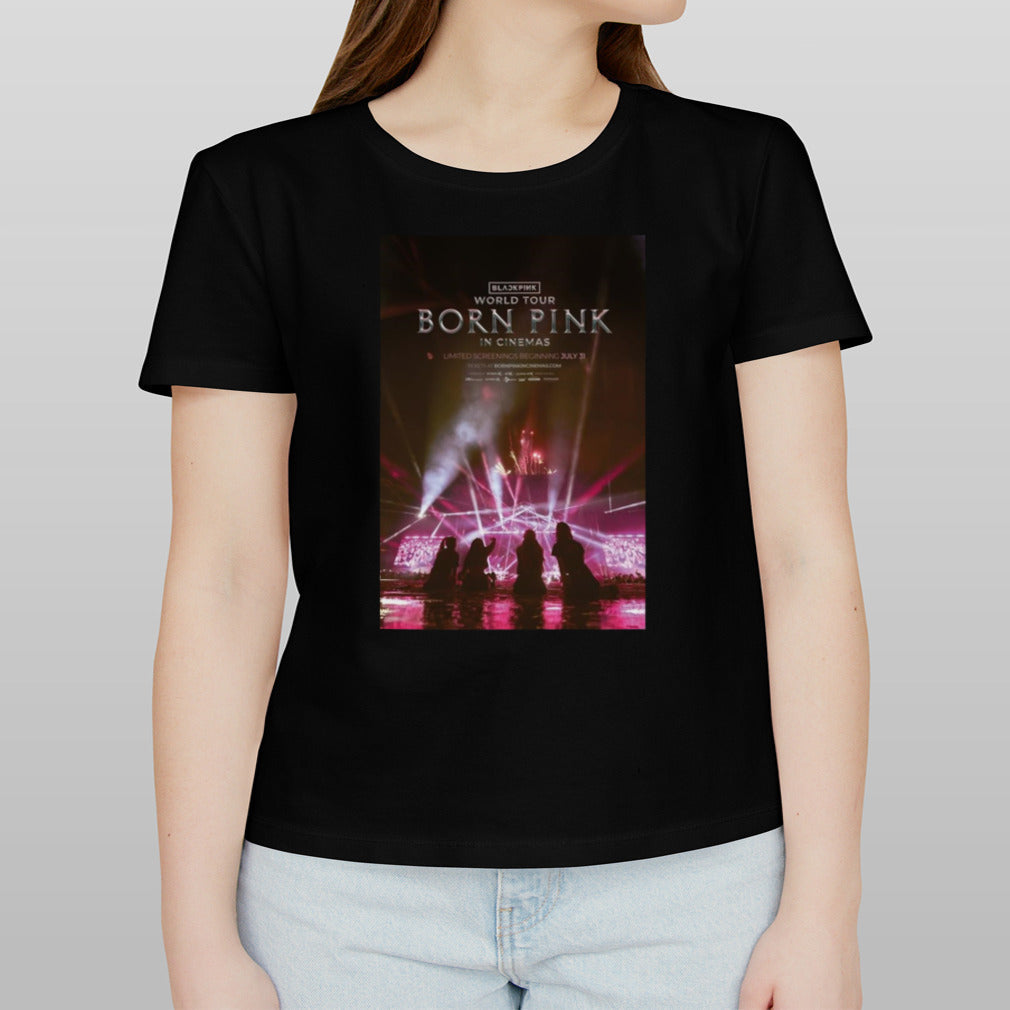 Blackpink Announces New Tour Movie Blackpink World Tour Born Pink In Cinemas Out July 31st Shirt