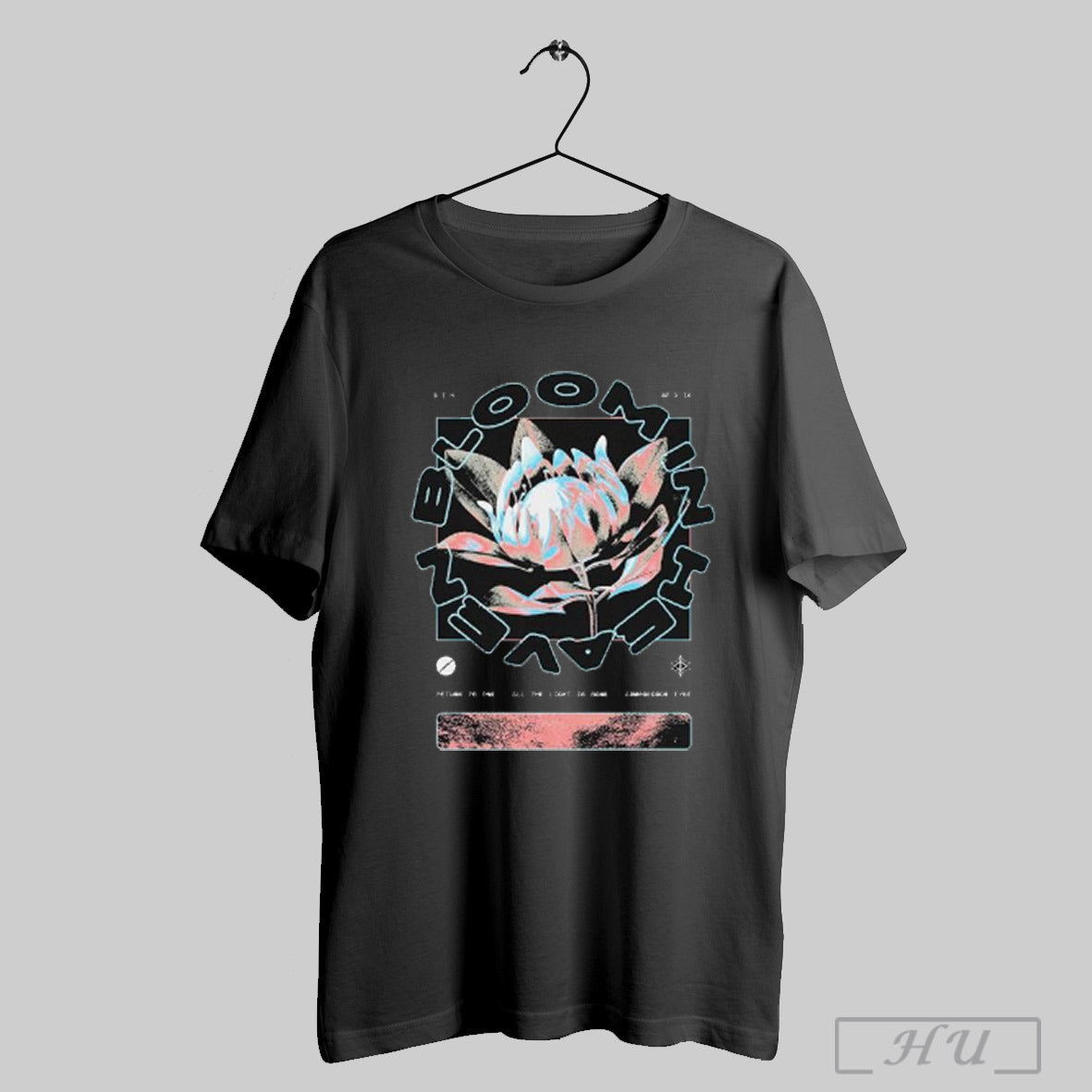 Bloom In Heaven Return To One All The Light Is Gone Armageddon Eyes Floral T Shirt Sweatshirt Poster