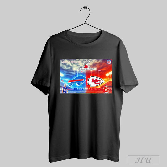 Buffalo Bills Vs Kansas City Chiefs Afc Championship T Shirt Sweatshirt Poster