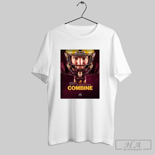 Cam Skattebo Arizona State Sun Devils Invited To The 2025 Nfl Combine In Indianapolis Poster T Shirt
