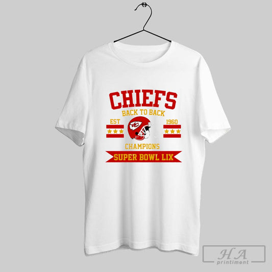 Chiefs Back To Back Champions Super Bowl Lix 2025 Shirt