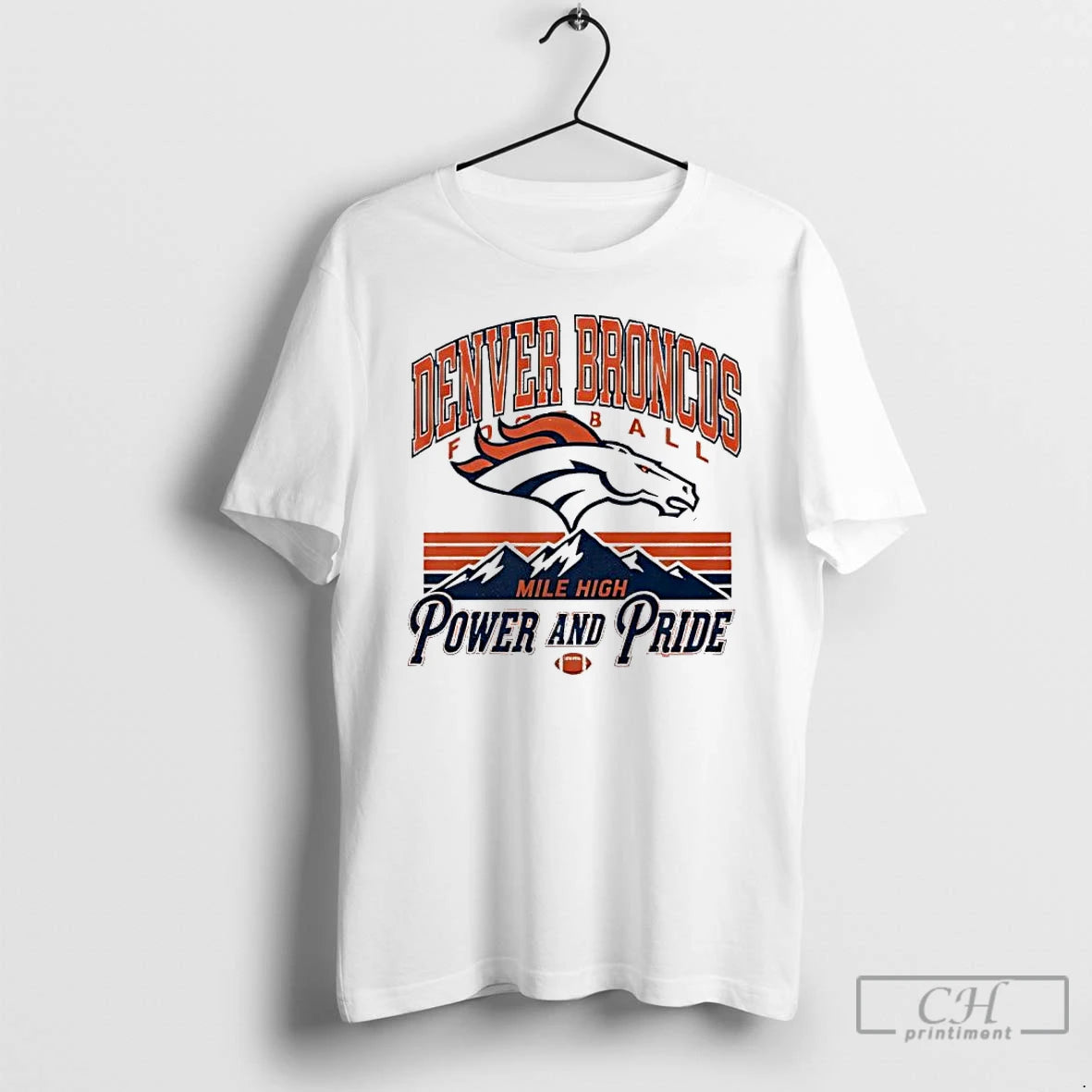 Classic Broncos Football Mile High Power And Pride T-Shirts, Hoodie, Sweatshirt | TeeSparky.com