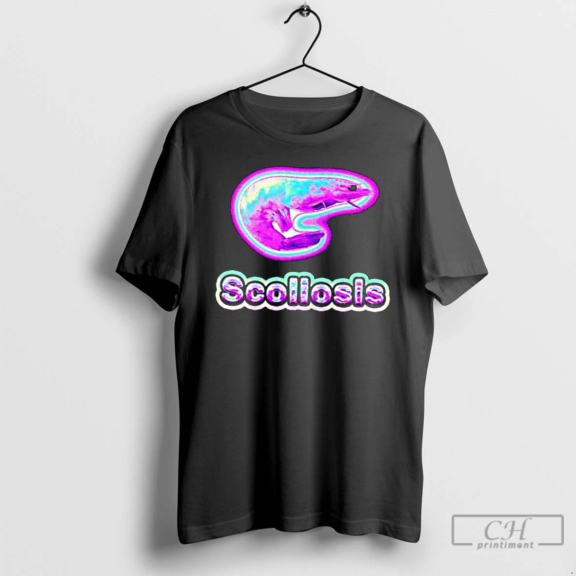 Classic Scoliosis Shrimp Neon T-Shirts, Hoodie, Sweatshirt | TeeSparky.com
