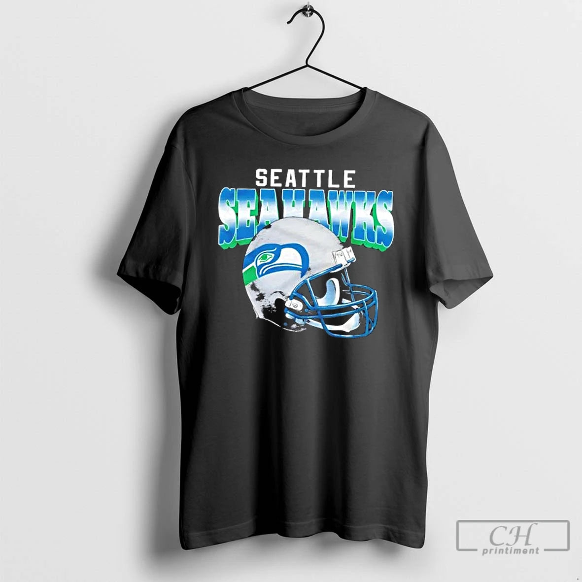 Classic Seattle Seahawks Gradient Football Helmet T-Shirts, Hoodie, Sweatshirt