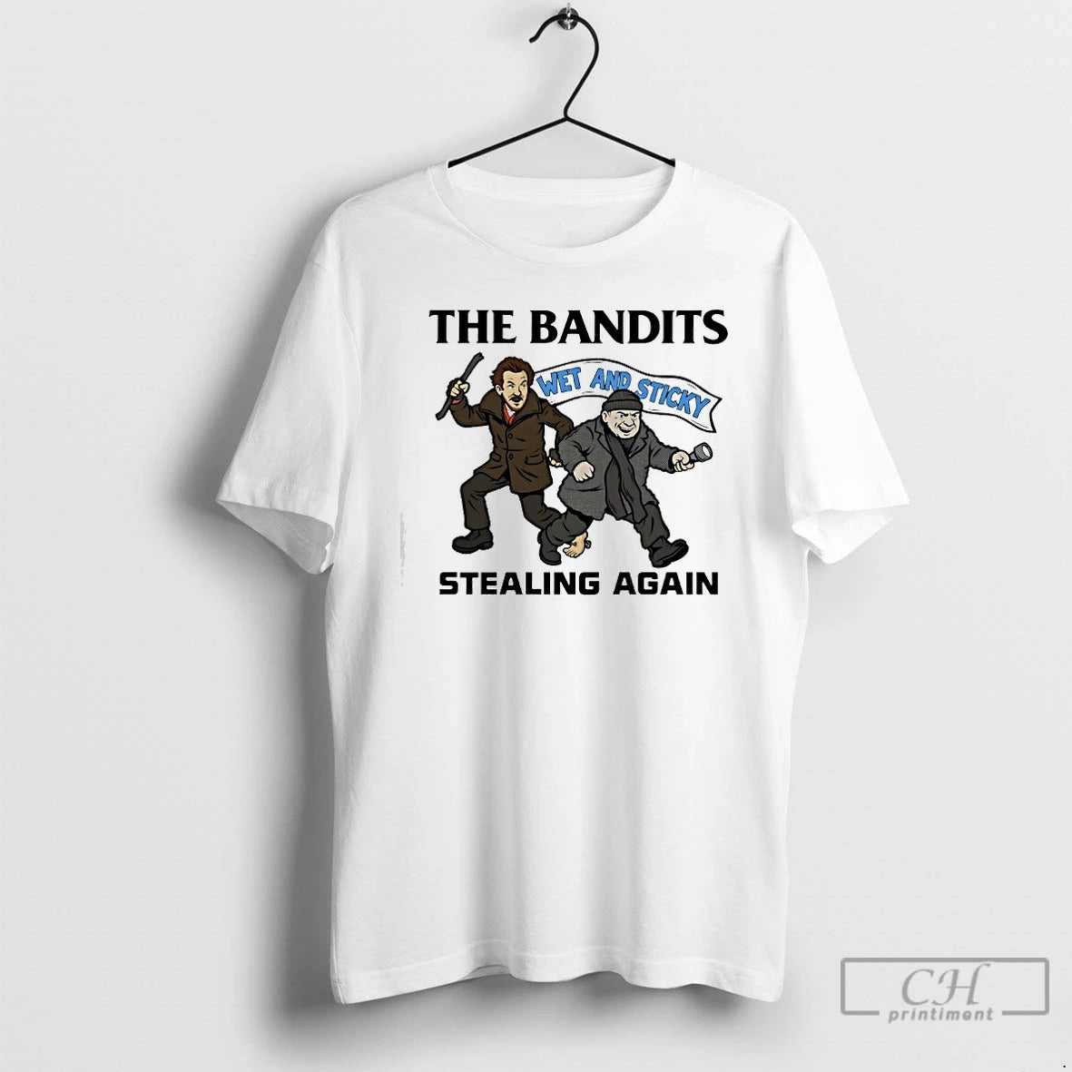 Classic Wet Bandits The Banditsstealing Again Wet And Sticky T-Shirts, Hoodie, Sweatshirt | TeeSparky.com