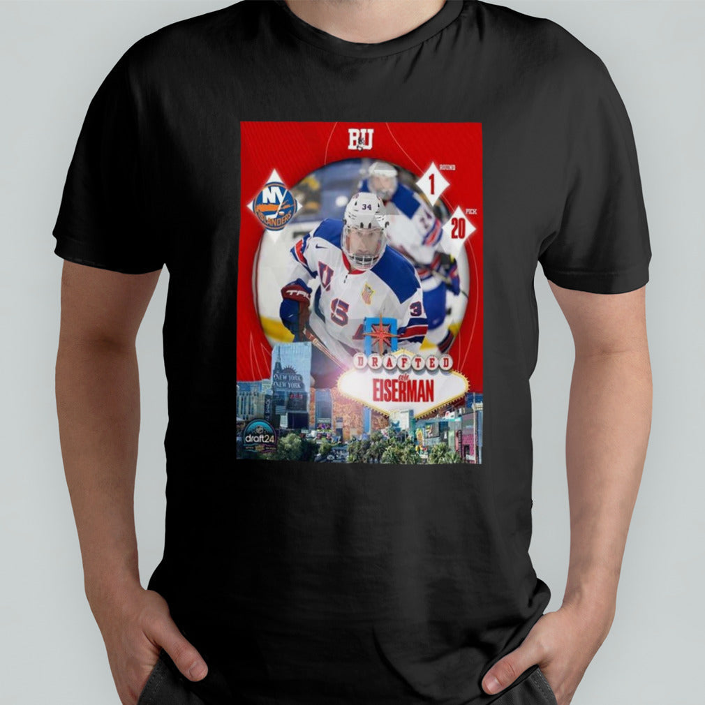 Congrats To Cole Eiserman On Being Selected 20th Overall By New York Islanders Unisex T Shirt