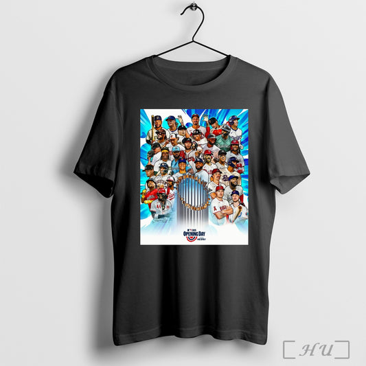 Congratulations Mlb 2025 Today Is Opening Day All Teams Artwork Poster T Shirt Sweatshirt