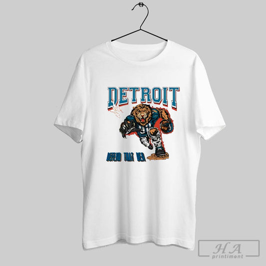 Detroit Lions Defend That Den Mascot Vintage Shirt