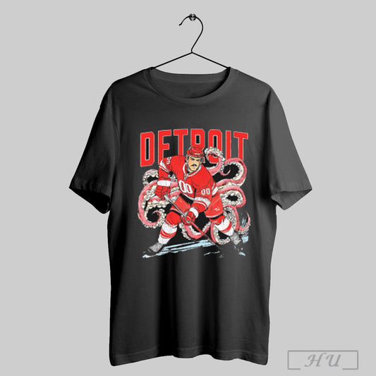 Detroit Red Wings Player And Mascot Vintage T Shirt Sweatshirt