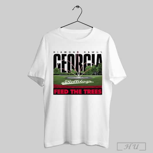 Diamond Dawgs Georgia Bulldogs Feed The Trees Baseball 2025 Graphic T Shirt Sweatshirt
