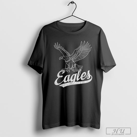 Eagles Fly Vintage Eagles Flying Bird Inspirational T Shirts