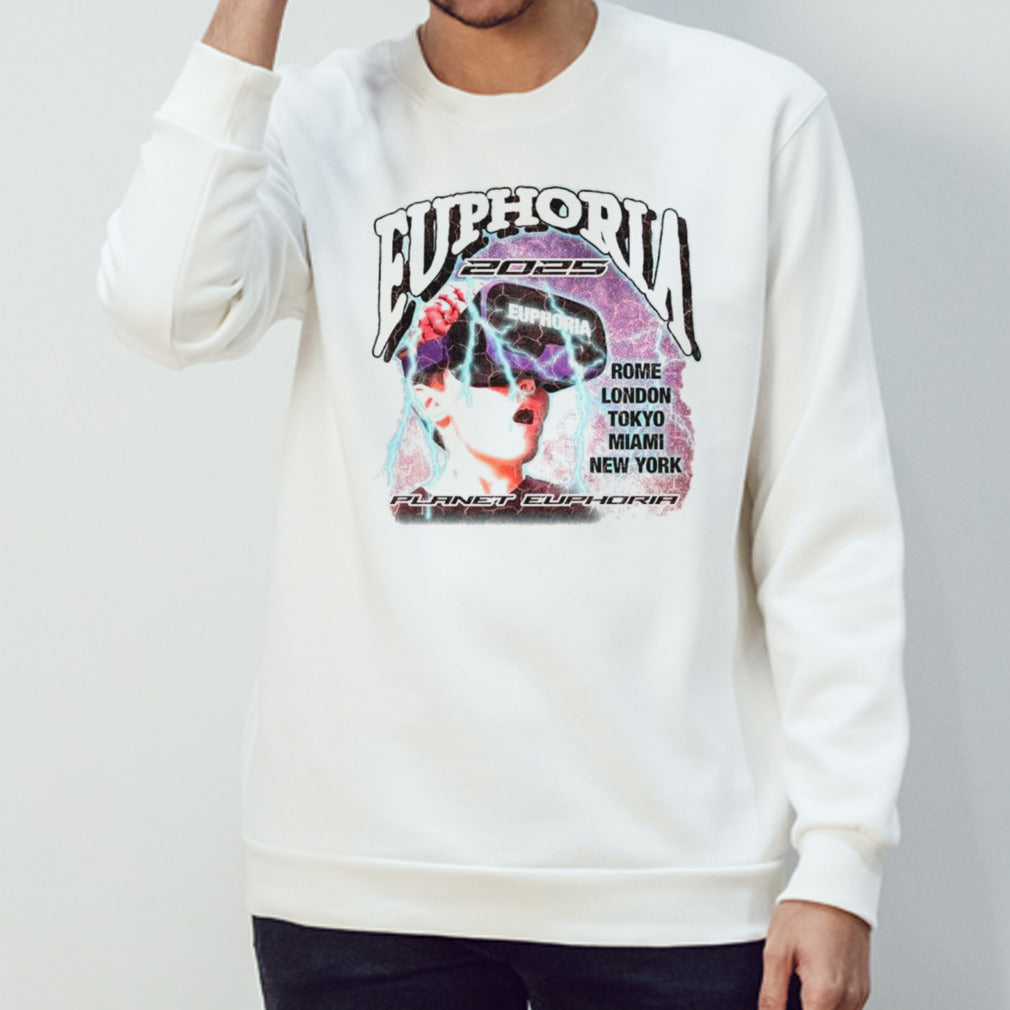 Euphoria 2025 Rome London Tokyo Miami New York shirts