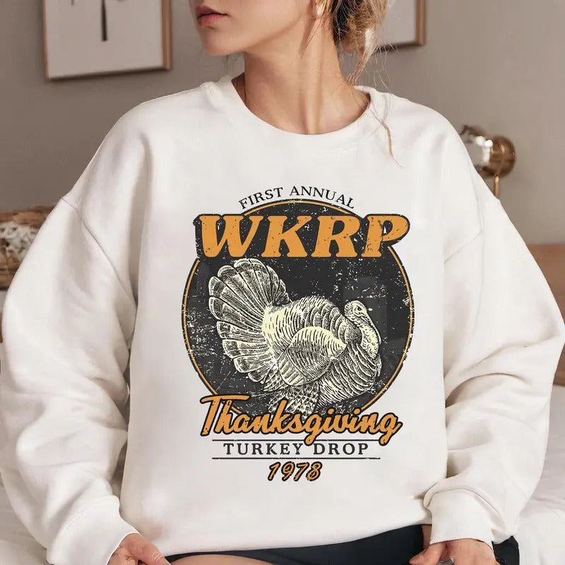 First Annual Thanksgiving Day Sweatshirt T Shirt, Turkey Fall Long Sleeves, Movie Quote Tee, Unisex Short Sleeve Tee