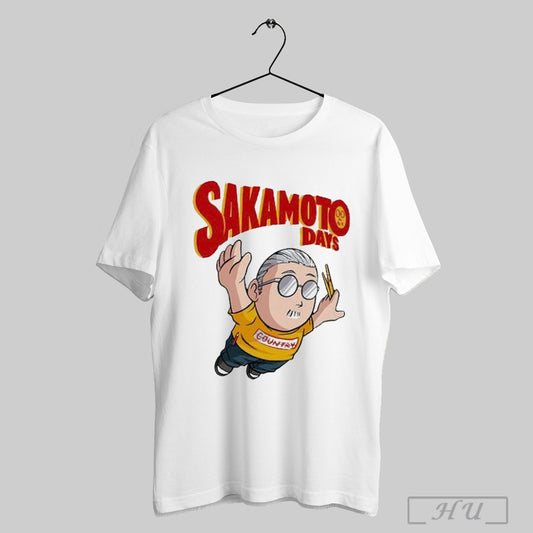 Flying Sakamoto Days Manga Anime T Shirt Sweatshirt