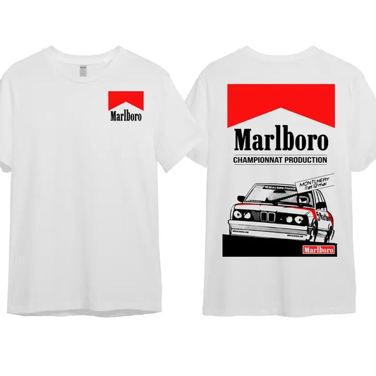 Gangster Racing Marlboro T-shirt, Marlboro Championat racing team Tshirt Unisex Outfit Shirt For Men For Women Tee