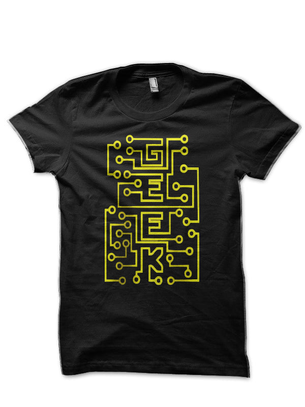 Geek Black T-Shirt Hoodie, Sweatshirt | TeeSparky.com