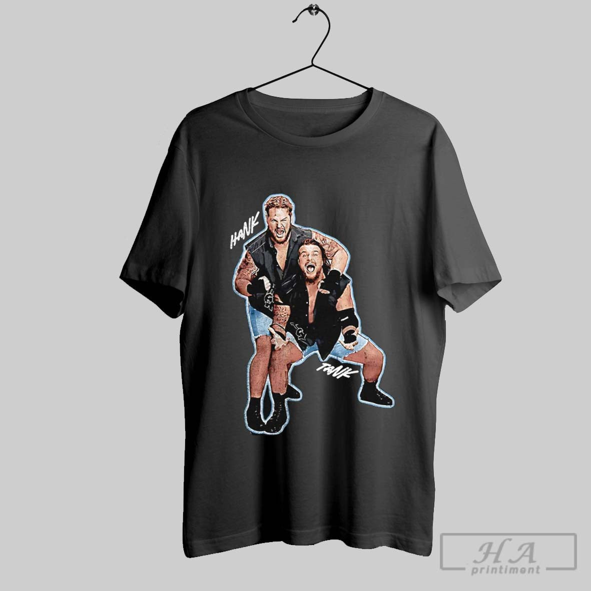 Hank And Tank Wwe Vintage Shirt