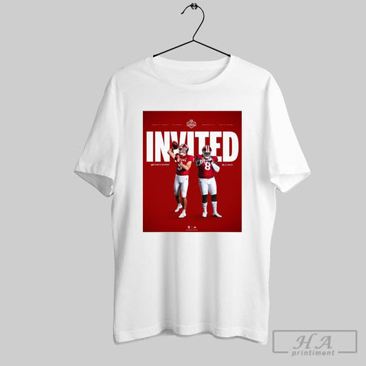 Indiana Hoosiers Kurtis Rourke Cj West Invited To The 2025 Nfl Combine In Indianapolis Poster T Shirt