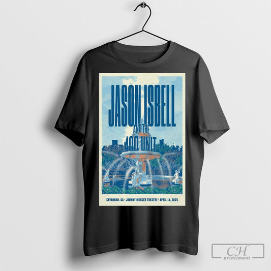 Jason Isbell And The 400 Unit Savannah Ga April 14 2025 Savannah Music Festival Tour Tee Shirt Sweatshirt