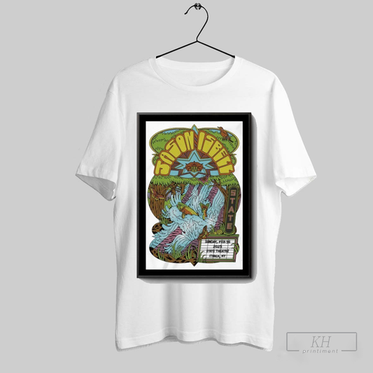 Jason Isbell February 16 2025 In Ithaca Ny Tour Poster Shirt T Shirt