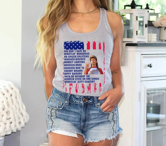 Joe Dirt Merica Tank Top, Joe Dirt American Flag Tank Top, Funny 4th Of July Shirt, Patriotic Tank Top