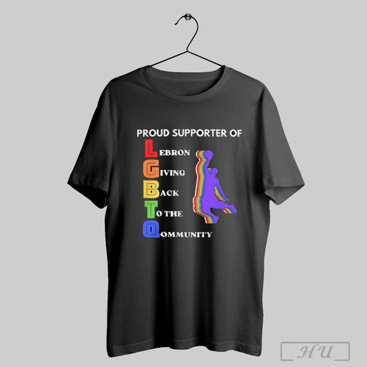 Lgbtq Lebron Giving Back To The Community Graphic Tee King James Giving Back Tee Lebron Lakers T Shirt Lgbtq Funny Meme Shirt