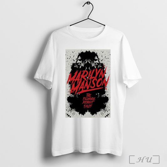 Marilyn Manson Tour May 4 2025 The Fillmore Detroit Mi T Shirt Sweatshirt