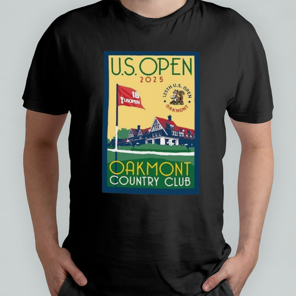 Menâ€™s 2025 U.S. Open Oakmont Poster Instant Classic Shirt