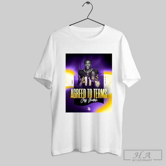 Minnesota Vikings Have Agreed To Terms With Jeff Okudah Cornerback 2025 Free Agency Poster T Shirt