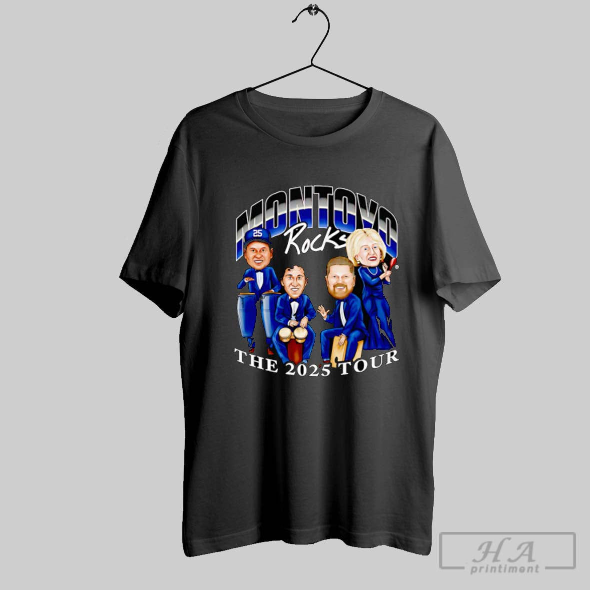 Montoyo Band The 2025 Tour Shirt