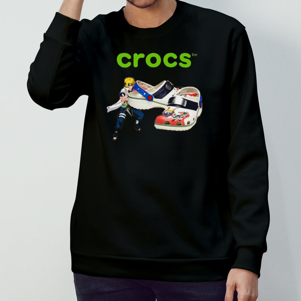 Naruto X Crocs Clog Minato Releasing June 6th 2024 Unisex Sneaker T-Shirt