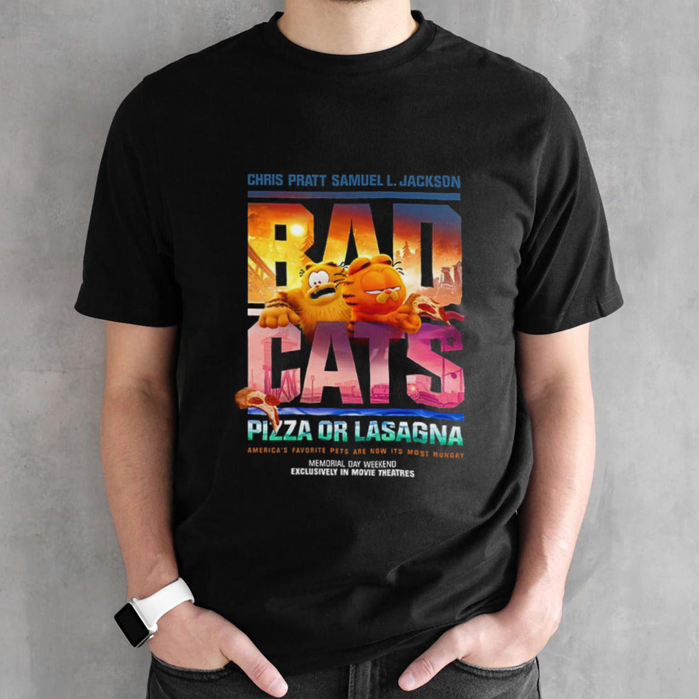 New Bad Boys Themed Poster For The Garfield Movie shirt