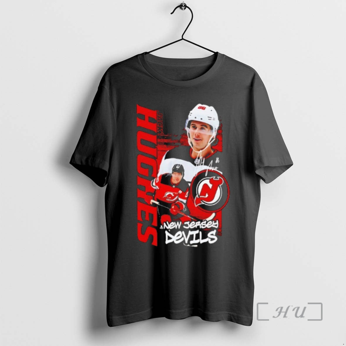 New Jack Hughes New Jersey Devils Hockey Playmaker Autographed T-Shirts, Hoodie, Sweatshirt | TeeSparky.com