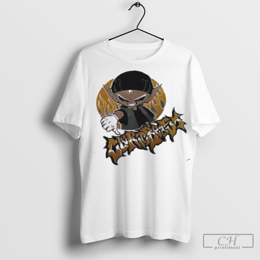 Nice Cleric Beast Anime Dark Elf Thumbs Down Flame Shirt Sweatshirt