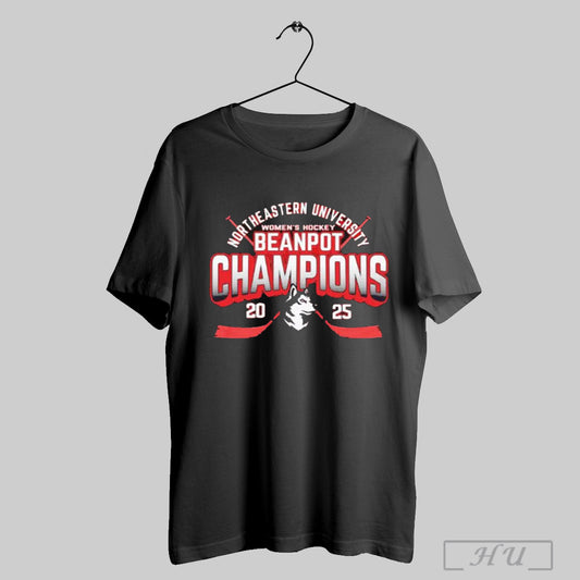 Nice Northeastern Huskies 2025 Womens Beanpot Hockey Tournament Champions T Shirt Sweatshirt Poster
