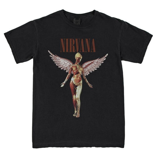 Nirvana Heliconia Shirt, Vintage Nirvana Crewneck Sweatshirt, Nirvana Kurt Cobain Sweater, Nirvana Sweatshirt, Nirvana Tour 90s Tee Shirt