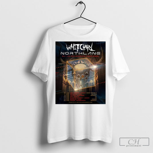 Northlane Eu Uk Co Headline Tour 2025 04 06 Gdansk Pl Mystic Festival 05 06 Prague Cz Meetfactory Shirt